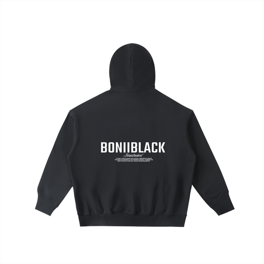 Big Hood Half-Zip Fleece Hoodie
