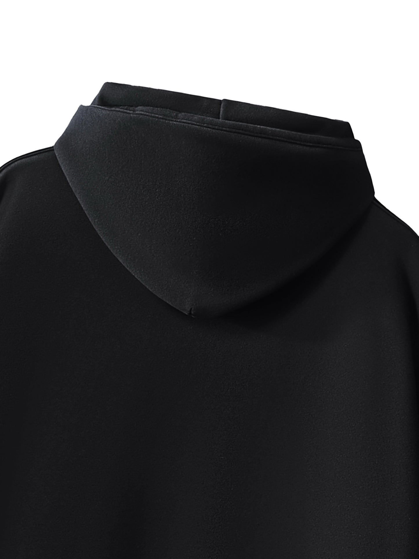 Raw-Seam Enzyme Washed Hoodie